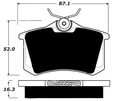 Porterfield Brake Pads for 2003 AUDI A8