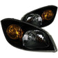 Anzo 2005-2010 Chevrolet Cobalt Crystal Headlights Black