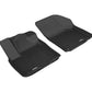 3D MAXpider 2018-2019 Volkswagen Atlas Kagu 1st Row Floormat - Black L1VW08411509