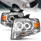 Anzo 2007-2014 Ford Expedition Projector Headlights Chrome