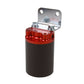 Aeromotive 100 Micron, Red/Black Canister Fuel Filter