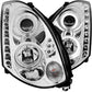 Anzo 2003-2007 Infiniti G35 Projector Headlights w/ Halo Chrome (CCFL)