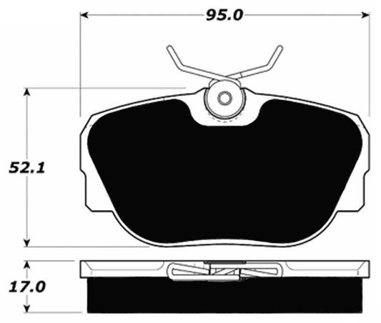 Porterfield Brake Pads for 1983 BMW 318 Series E30