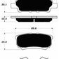 Porterfield Brake Pads for 2012 CHRYSLER SEBRING Convertible 2.4L