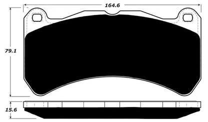Porterfield Brake Pads for 2018 SUBARU WRX Sti