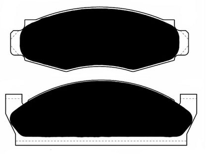 Porterfield Brake Pads for 1979 FORD GRANADA w/Rear Discs