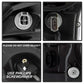 SPYDER xTune 15-17 Ford F-150 DRL LED Light Bar Projector Headlights - Black (PRO-JH-FF15015-LB-BK) 9042935