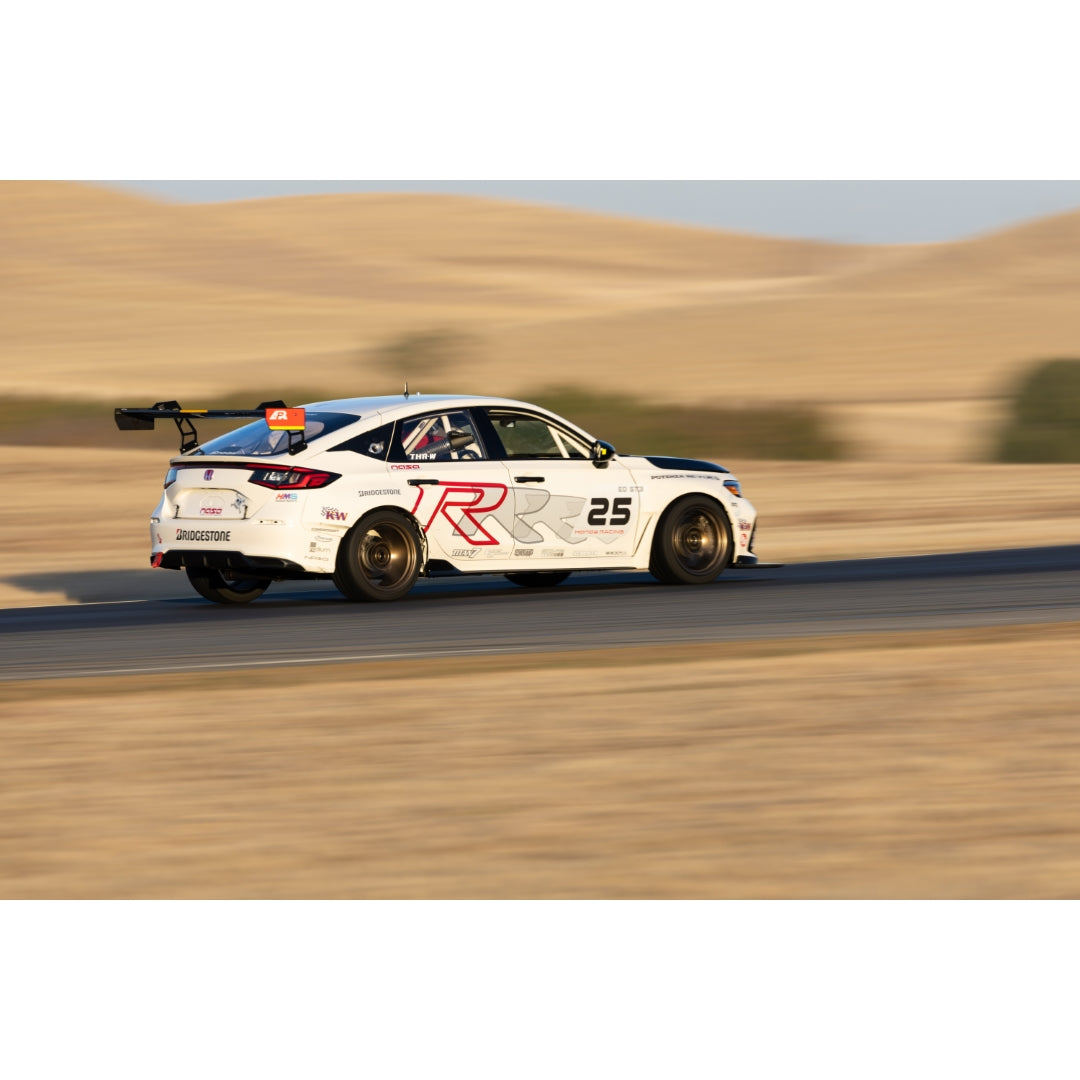 Honda FL5 Civic Type R GT250 Carbon Fiber Swan Neck Wing 67" 2023 - Current