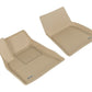 3D MAXpider 2012-2014 Tesla Model S Kagu 1st Row Floormat - Tan L1TL00011502