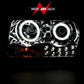 Anzo 2005-2010 Chrysler 300 Projector Headlights w/ Halo Chrome