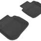 3D MAXpider 2010-2014 Subaru Legacy/Outback Kagu 2nd Row Floormats - Black L1SB00421509