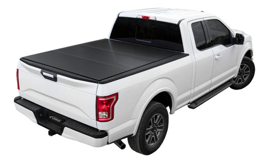 Access LOMAX Tri-Fold Cover 2022 Toyota Tundra 6Ft./6in. Bed w/ deck rail - Matte Black B1050109