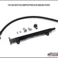 AMS Performance 08-15 Mitsubishi EVO X CNC Machined Aluminum Fuel Rail w/Pulsation Dampener - Black AMS.04.07.0006-2