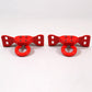 Ford Racing 17-22 Super Duty Tow Hooks - Red (Pair) M-18954-SDR