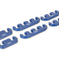 Ford Racing Wire Dividers 4 to 3 to 2 - Blue w/ White Ford Logo 302-637