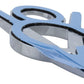 Ford Performance Parts Ford Racing Chrome V8 Badge