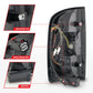 ANZO 15-21 GMC Canyon Full LED Taillights w/ Red Lightbar Black Housing/Clear Lens 311434