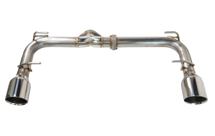 Remark 2022+ Subaru BRZ/Toyota GR86 Axle Back Exhaust w/Stainless Steel Double Wall Tip