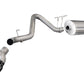 Corsa 11-13 GMC Sierra 6.0L V8 3in Cat-Back Single Side w Twin 4in Black Pro-Series Tips 14792BLK