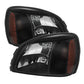 SPYDER Xtune Cadillac Deville 2000-2005 Crystal Headlights Black HD-JH-CADDEV00-AM-BK 5079824