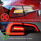 AlphaRex 17-22 Tesla Model 3 PRO-Series LED Tail Lights Red Smoke w/Seq Sig 601020 *Discontinued