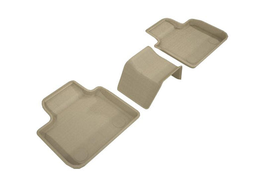 3D MAXpider 2018-2019 BMW 6 Series Gran Turismo Kagu 2nd Row Floormats - Tan L1BM09121502