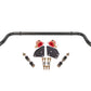 BMR Suspension BMR 82-92 Chevrolet Camaro Sway Bar Kit Front Hollow 35mm Non-Adjustable - Black Hammertone SB331H