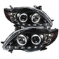 Spyder Toyota Corolla 09-10 Projector Headlights LED Halo DRL Blk High H1 Low H1 PRO-YD-TC09-DRL-BK 5032515