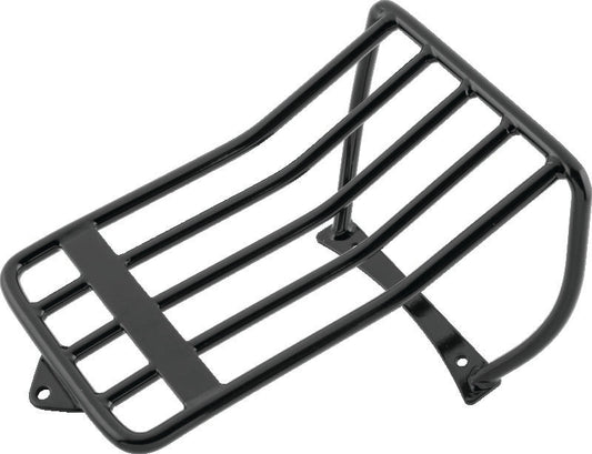 Bikers Choice 06-12 FXST W/ 200 MM Tire & Solo Seat Black Luggage Rack 482809
