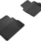 3D MAXpider 2017-2019 Volvo S90/V90 Kagu 2nd Row Floormats - Black L1VV02221509