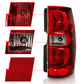ANZO 2007-2014 Chevy Tahoe Taillight Red/Clear Lens (OE Replacement) 311304