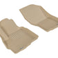 3D MAXpider 2011-2019 Mitsubishi Outlander Sport Kagu 1st Row Floormat - Tan L1MT03611502