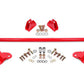 BMR Suspension BMR 15-23 Ford S550 Mustang Shock Mount Kit - Red SM762R