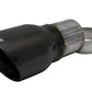 Corsa Single Universal 2.75in Inlet / 4in Outlet Black PVD Pro-Series Tip Kit TK005BLK