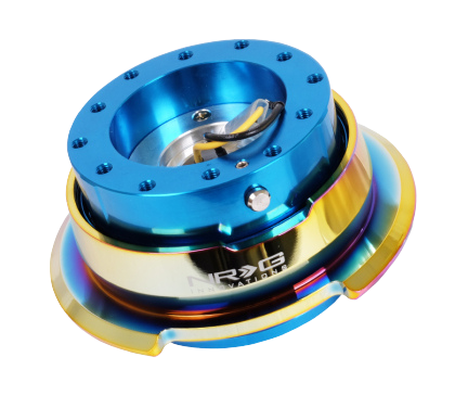 NRG Quick Release Gen 2.8 - Blue Body / Neochrome Ring