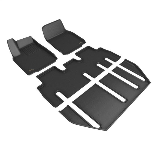 3D MAXpider 22-24 Tesla Model X 7-Seat Kagu Black R1 R2 R3 L1TL04801509