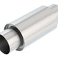Borla 3 -1/2in In/Out x 5in Round x 8in Long XR-1 Sportsman Shorty Racing Muffler 40004S