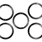 Ford Racing 21-22 Bronco Bead Lock Trim Ring Kit - Black M-1021K-BLB