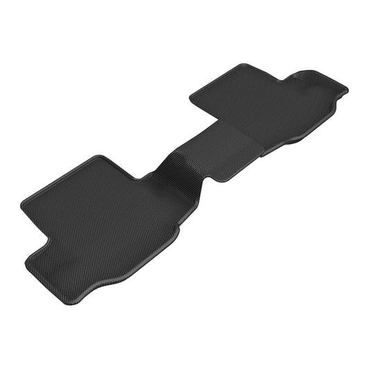 3D MAXpider Mazda CX-90 Kagu 2nd Row Floormat - Black L1MZ08521509