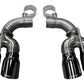 Corsa 2017 Chevy Camaro ZL1 2.75in Inlet / 4.0in Outlet Black PVD Tip Kit (For Corsa Exhaust Only) 14774BLK