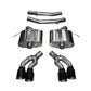 Corsa Performance 2016 Cadillac CTS V 6.2L V8 2.75in Black Sport Axle-Back Exhaust