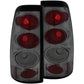 Anzo 1999-2002 Chevrolet Silverado 1500 Taillights Smoke