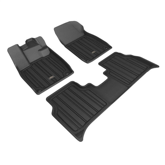 3D MAXpider 22-23 Volkswagen Id.4 Elitect Floor Mat- Black R1 R2 E1VW11901809