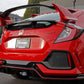 PERRIN Performance Rear Tow Hook Kit Black Honda Civic Type R 2017+ / SI 2017+ | PHP-BDY-251GBK