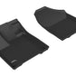 3D MAXpider 2016-2020 Honda Pilot/Passport Kagu 1st Row Floormat - Black L1HD07311509
