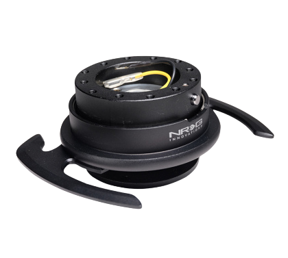NRG Quick Release Kit Gen 4.0 - Black Body / Black Ring w/ Handles