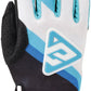 Answer 24 Peak Flo Gloves Black/Blue/White Youth - XS 442881