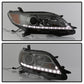 Spyder 11-14 Toyota Sienna Projector Headlights - DRL LED - Smoke PRO-YD-TSEN11-DRL-SM 5083999
