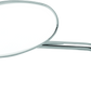 BikeMaster Adjustable Oval Mirror 10mm - Each -Chrome 600804