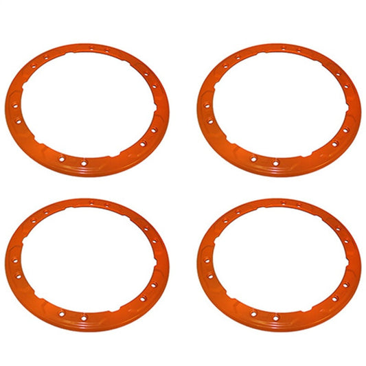 Ford Racing 2017-2018 Raptor Bead Lock Wheel Trim Ring Set - Orange M-1021-F15OR